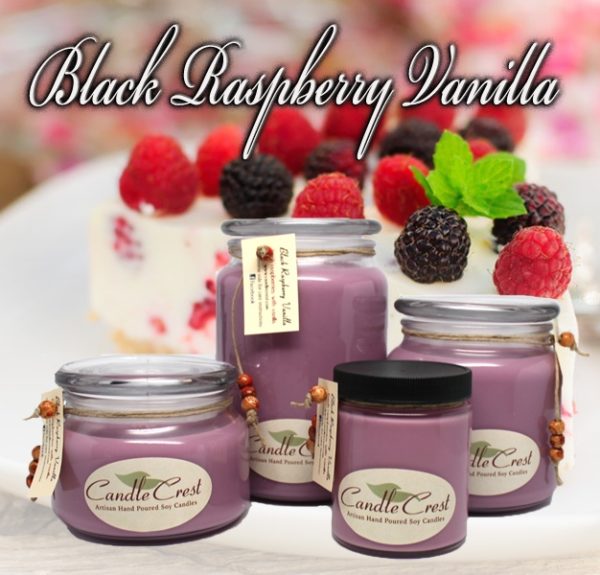 Black Raspberry Candle Black Raspberry Vanilla Soy Candles | Candle Crest Soy Candles Inc