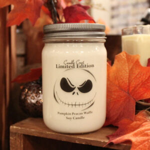 Ghost Face -Fall Candles by Candle Crest