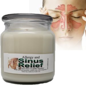 Sinus Issues? No Problem! Sinus and Allergy Relief Soy Candles by Candle Crest