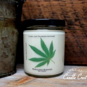 Marijuana Candles by Candle Crest Soy Candles