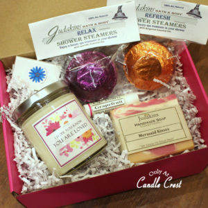 Pick Me Up Gift Box by Candle Crest Soy Candles Inc