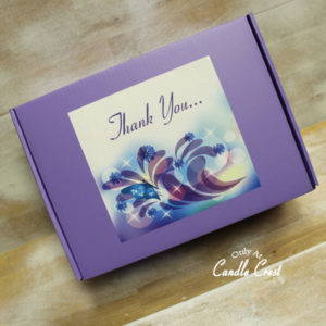 Thank You Gift Box by Candle Crest Soy Candles Inc