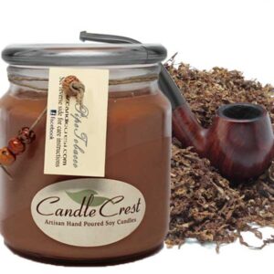 Pipe Tobacco Scented Soy Candles by Candle Crest