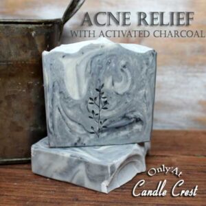 Acne Relief Soap with Activated Charcoal by Judakins Bath & Body