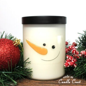Snowman Candles - Soy Candles by Candle Crest