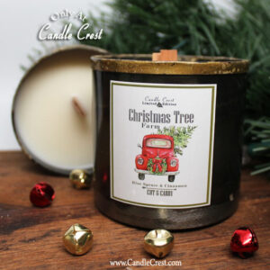 Rustic Tin Woodwick Holiday Candles by Candle Crest