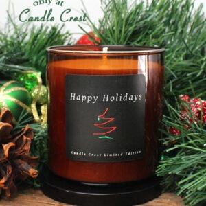 Happy Holidays - Limited Edition Scented Candles by Candle Crest
