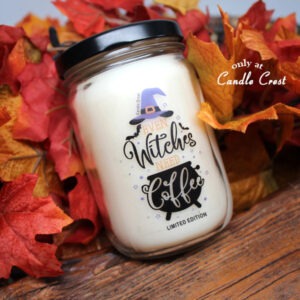 Witches Coffee Fall Candle by Candle Crest